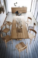 Boss Executive table in Oak in situ